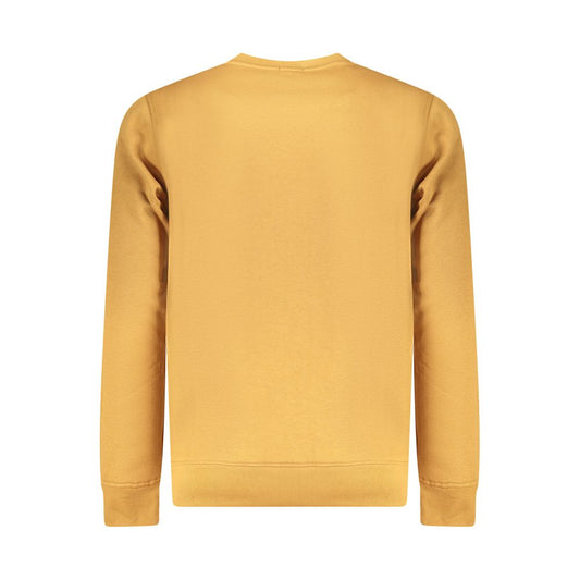 Brown Cotton Men Sweater