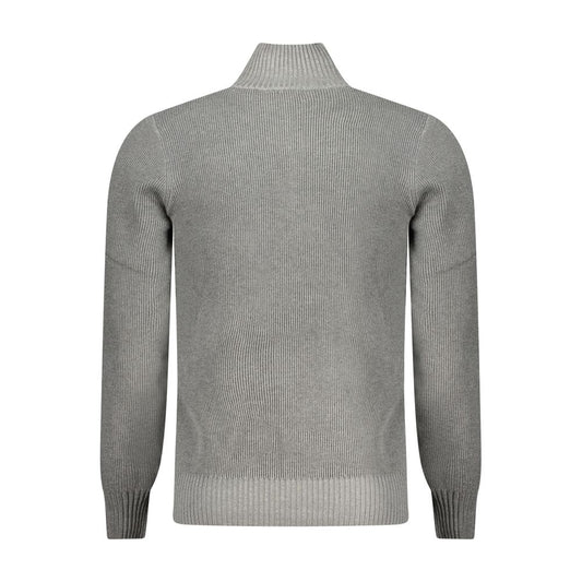 Gray Nylon Sweater