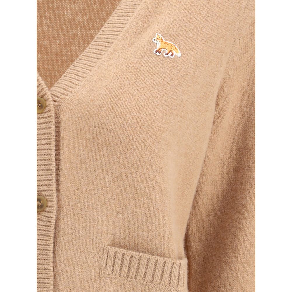 Brown Wool Cardigan
