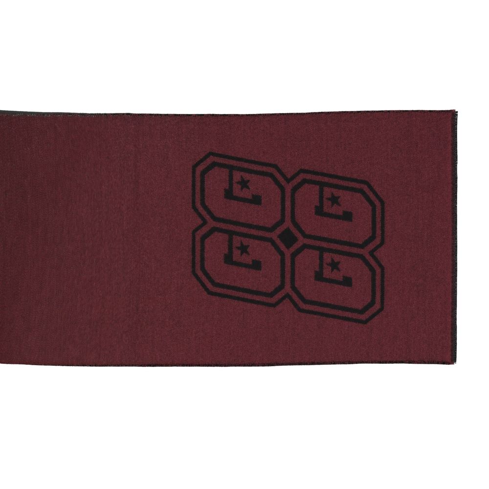 Red Virgin Wool Scarf