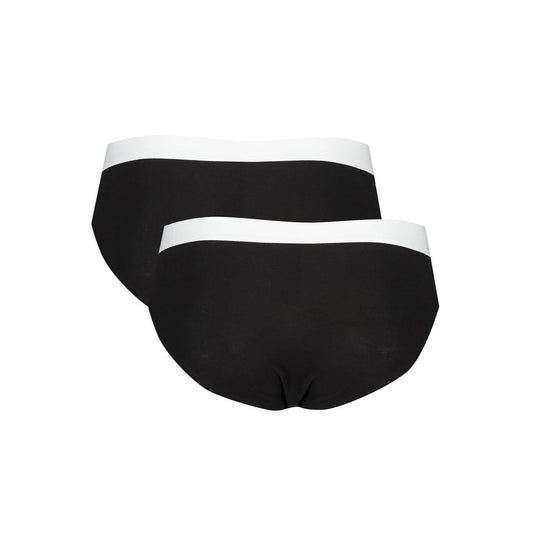 Black Cotton Men's Brief
