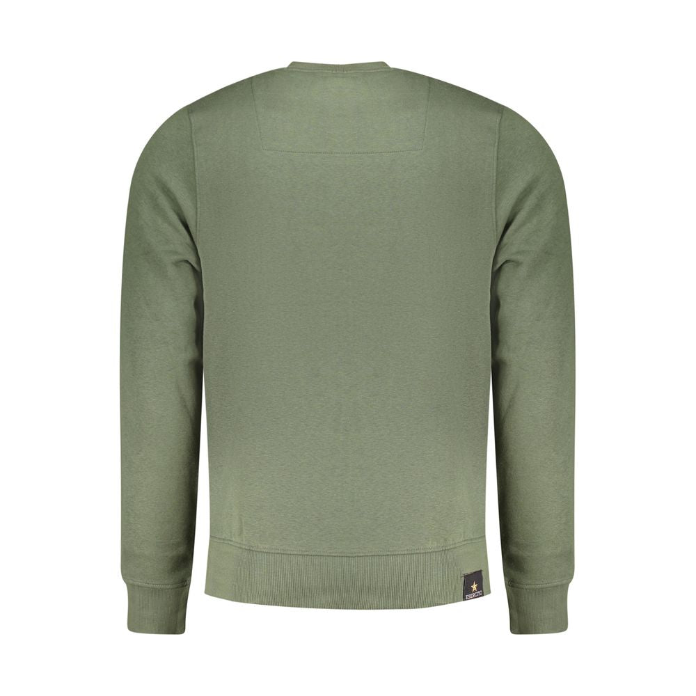 Green Cotton Sweatshirt