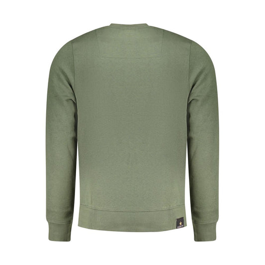 Green Cotton Sweatshirt