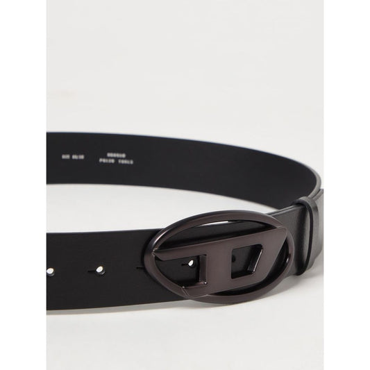 Black Leather Regular Belt