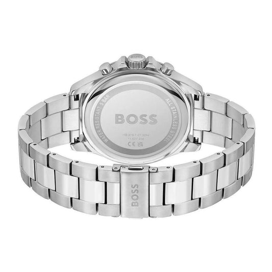 Gray Stainless Steel Dress Watch