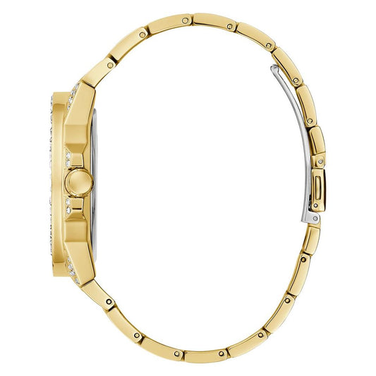 Gold Stainless Steel Dress Watch