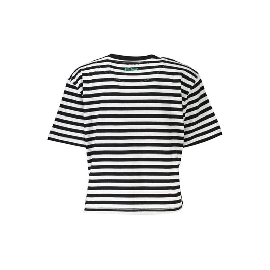 Black Cotton Women's T-Shirt