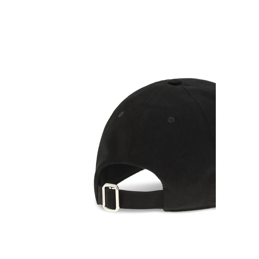 Black Cotton Cap (Baseball Hat)