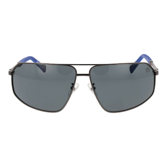 Gray Metal Sunglasses