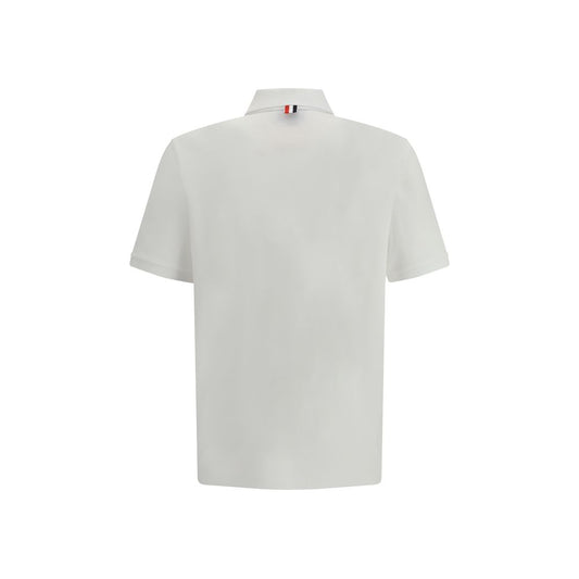 White Cotton Polo Shirt