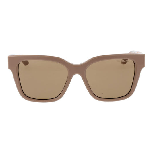 Beige Acetate Sunglasses