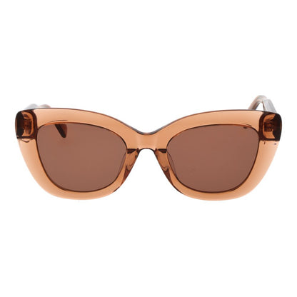 Beige Plastic Sunglasses