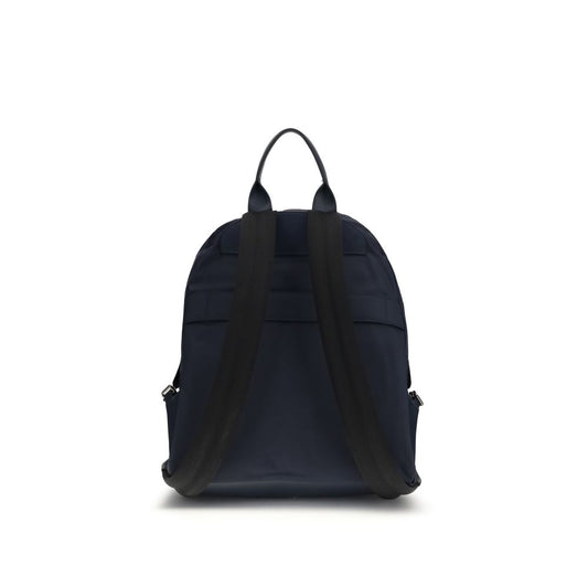 Blue Nylon Backpack