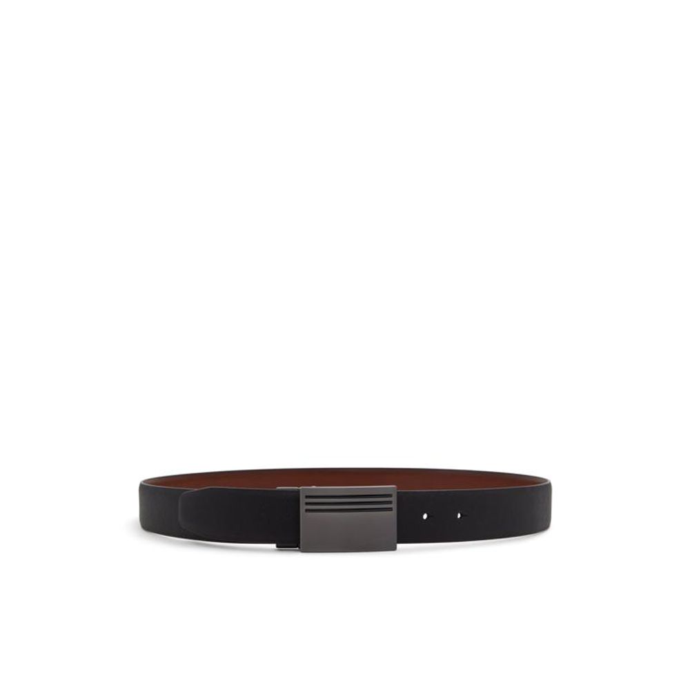 Black Cowhide Regular Belt