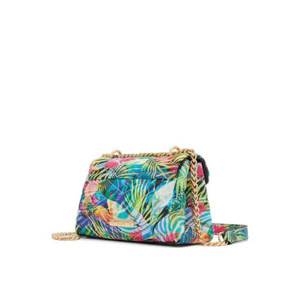 Light Blue Polyethylene Shoulder Bag