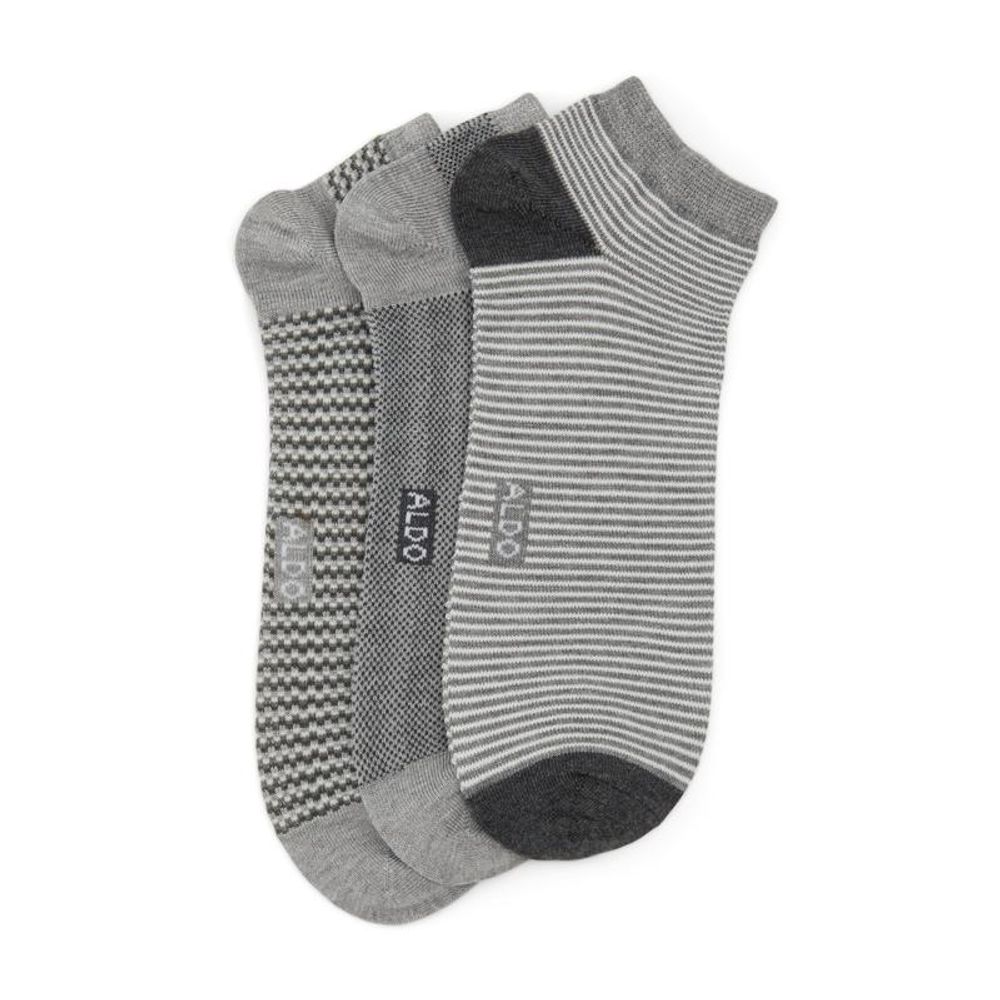 Gray Polyester Socks