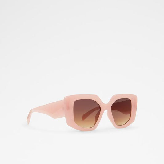 Pink Polycarbonate Sunglasses
