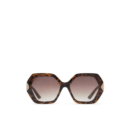 Brown Polycarbonate Sunglasses