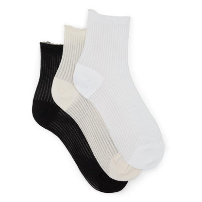 White Cotton Socks