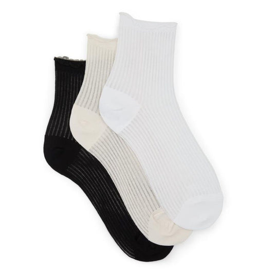 White Cotton Socks