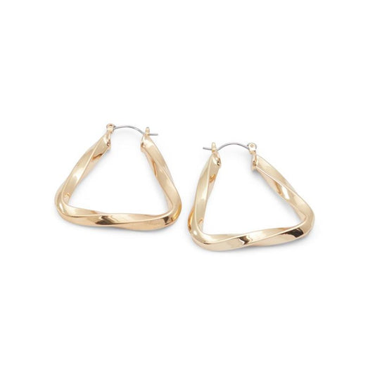 Gold Elastane Earrings