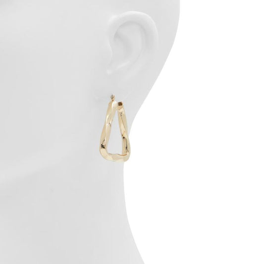 Gold Elastane Earrings