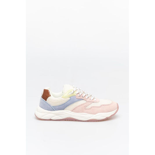 Multicolor Goatskin Chunky Sneakers