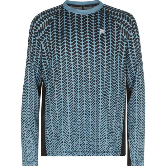 Blue Polyester Sweatshirt
