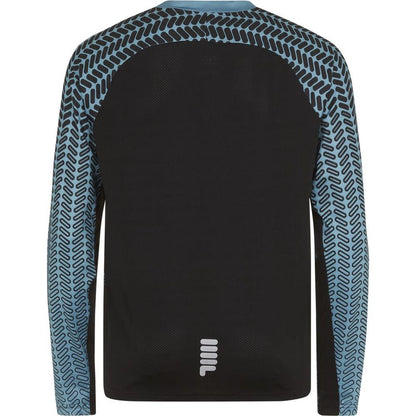 Blue Polyester Sweatshirt