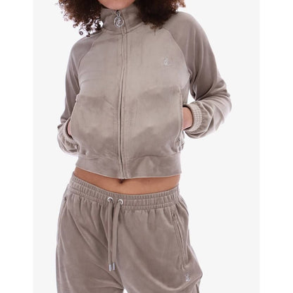 Brown Polyester Sweatshirt