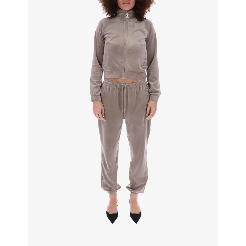 Brown Polyester Sweatshirt