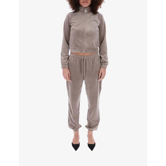 Brown Polyester Sweatshirt