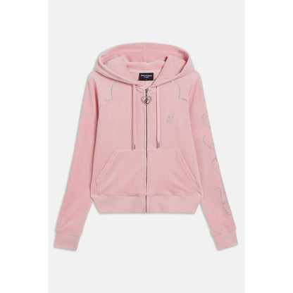 Pink Polyester Sweatshirt