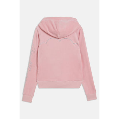 Pink Polyester Sweatshirt