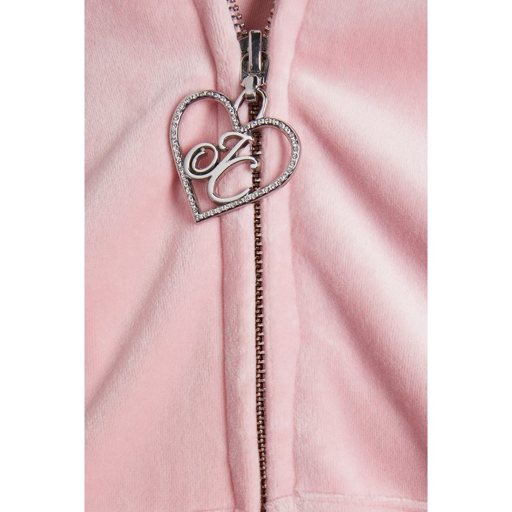 Pink Polyester Sweatshirt