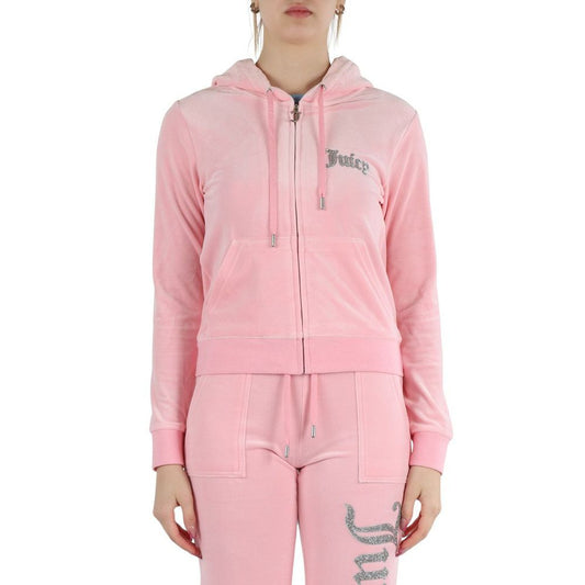 Pink Polyester Sweatshirt