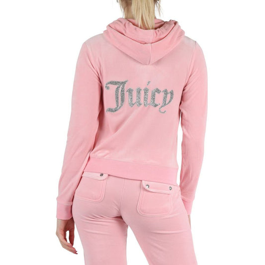 Pink Polyester Sweatshirt
