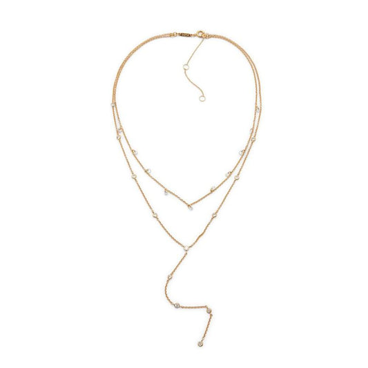 Gold Elastane Necklace