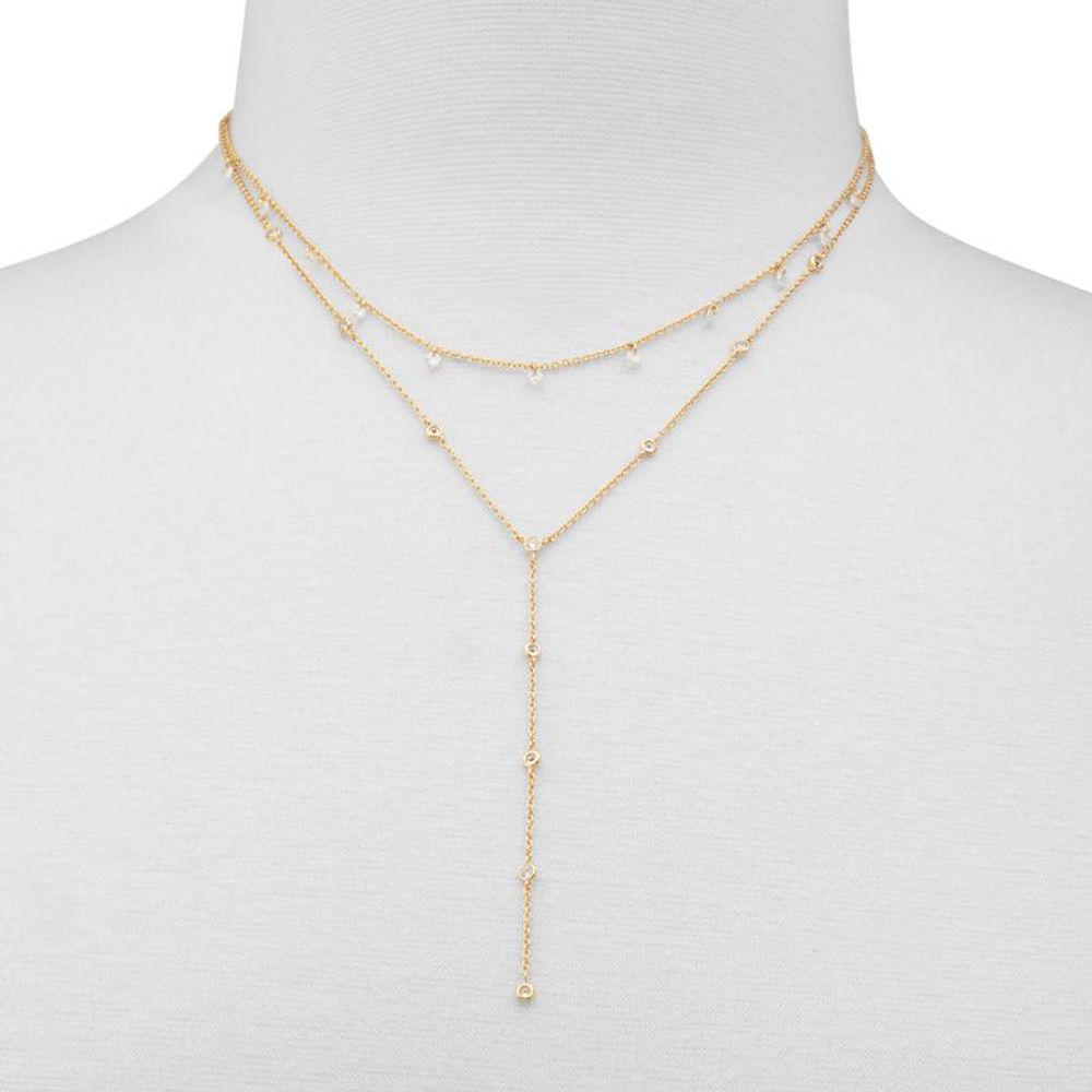Gold Elastane Necklace