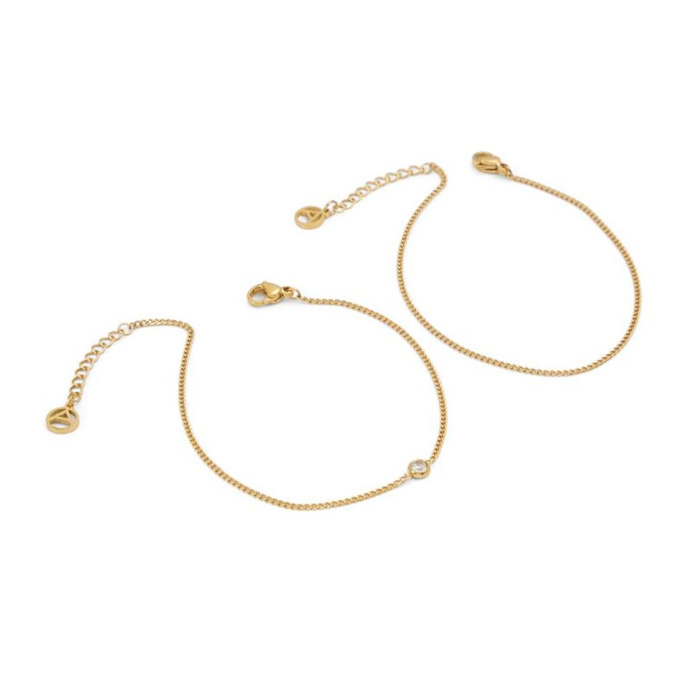 Gold Elastane Bracelet