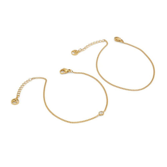 Gold Elastane Bracelet