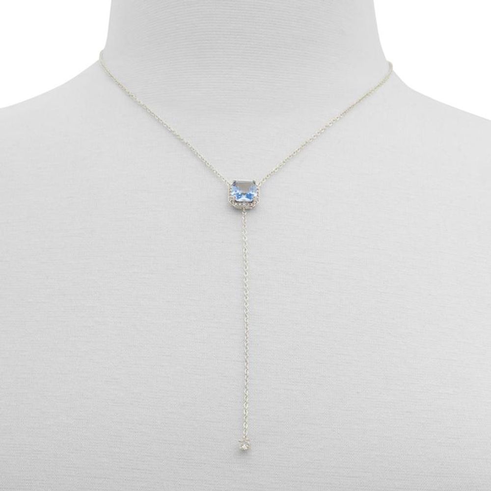 Blue Elastane Necklace