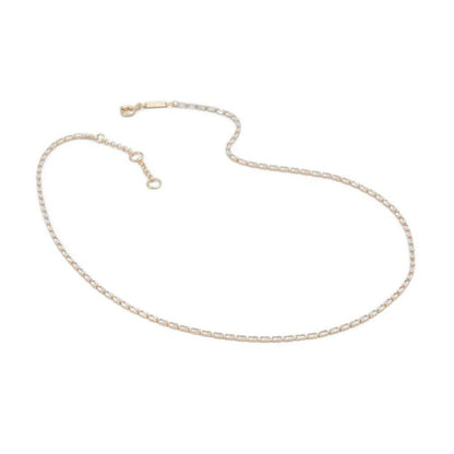 Gold Elastane Necklace