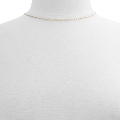 Gold Elastane Necklace