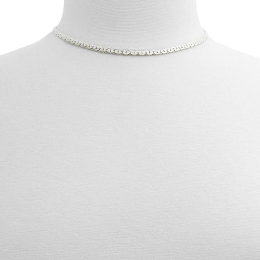 Silver Elastane Necklace