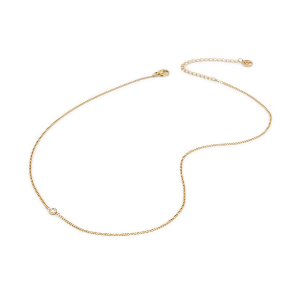 Gold Elastane Necklace