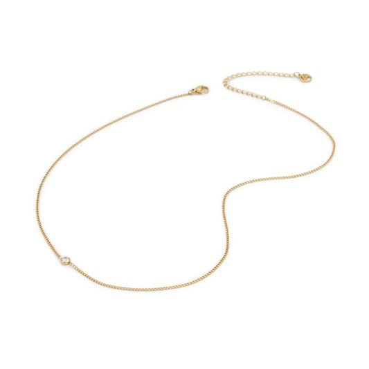 Gold Elastane Necklace