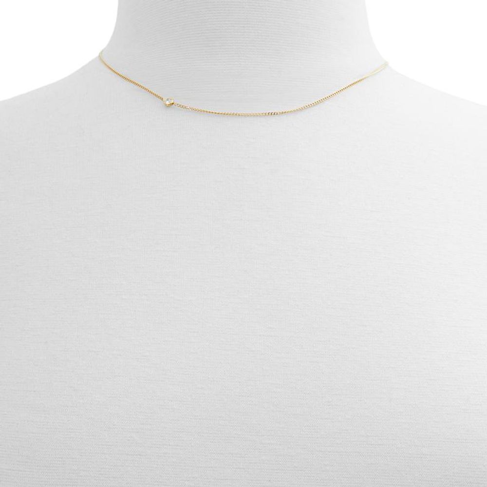 Gold Elastane Necklace
