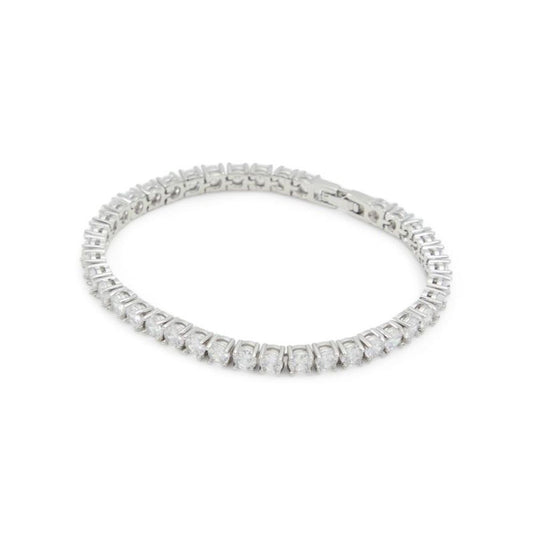 Silver Elastane Bracelet