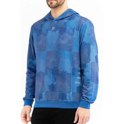 Blue Polyester Sweatshirt